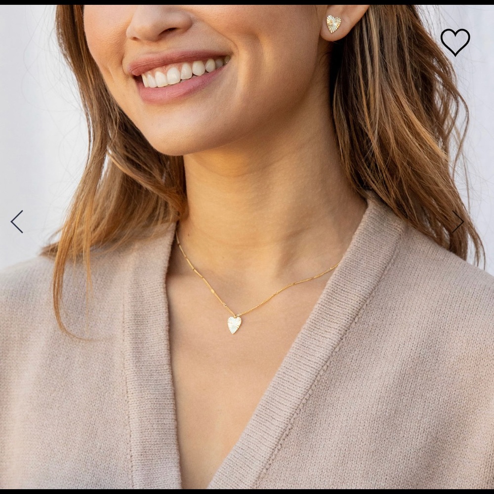 Gorjana Beau Heart Necklace